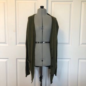 American Eagle Outfitters Olive Green Cardigan | Size XS